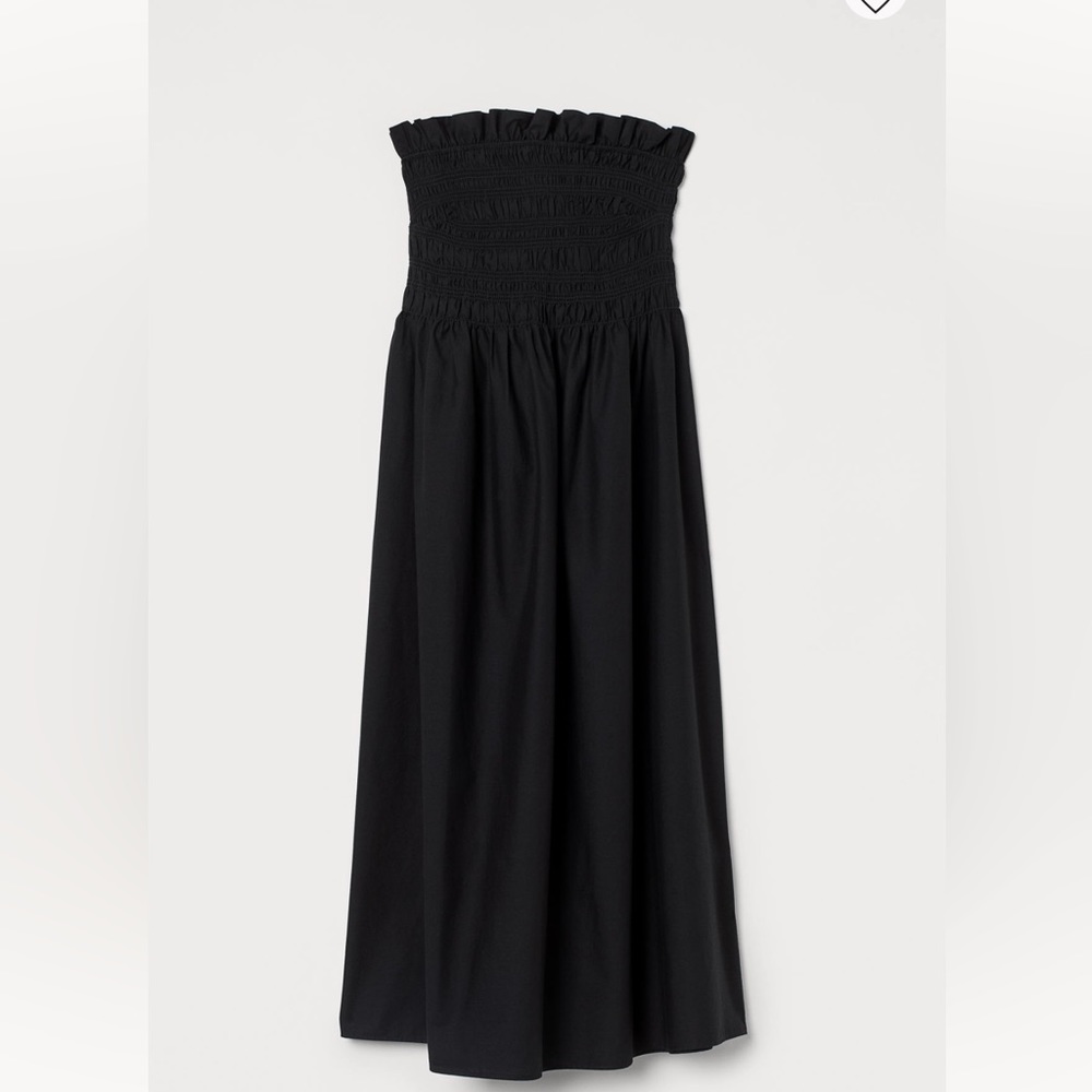 NWT H&M Smocked Bodice Dress - XS